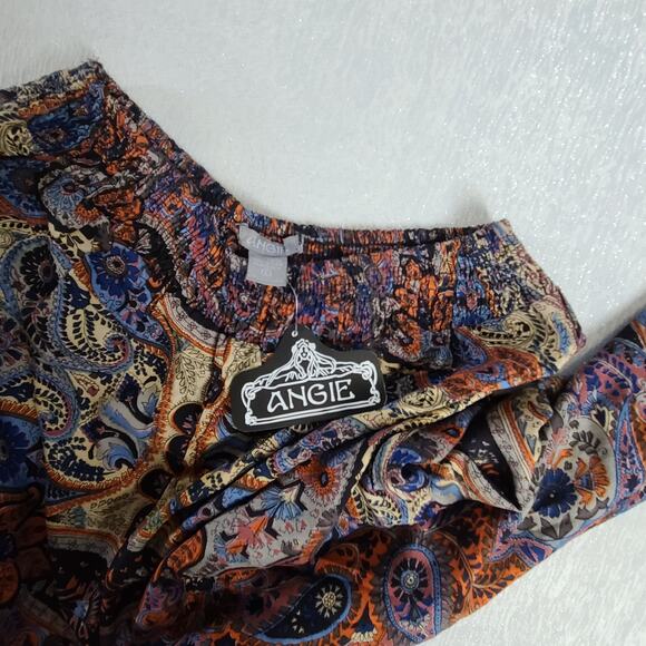 Angie women's Hippie Boho Magic pants paisley Size Large Art teacher quirky - Picture 8 of 8